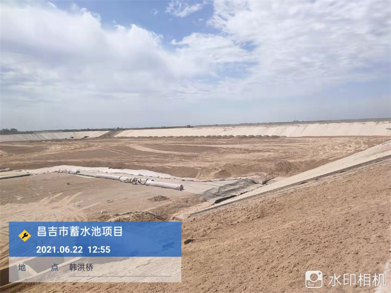 昌吉市城北污水处理厂退水管线及蓄水池建设项目(蓄水池一期)02