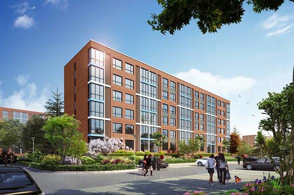 延安火车站职工公寓项目施工